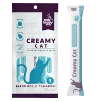 CreamyCat sabor pollo camaron 