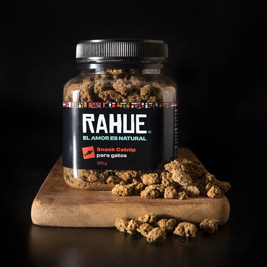 Snack Catnip Sin Grano Gatos Rahue120 gr 