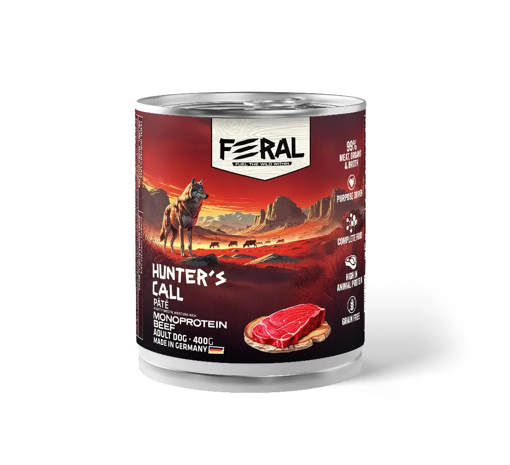 Feral Hunter´s Call Monoproteina de Vacuno 400 gr