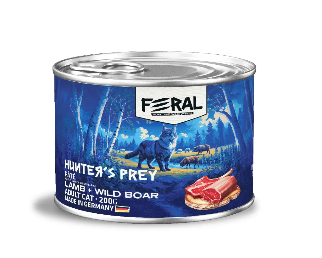Feral Gato Hunter's Prey Cordero y Jabali 200gr