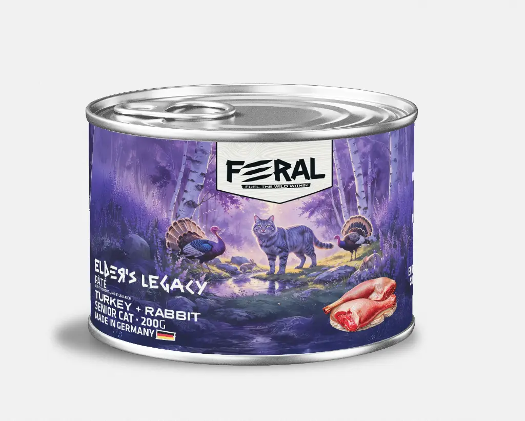 Feral Gato Elder's Legacy Pavo y Conejo 200gr