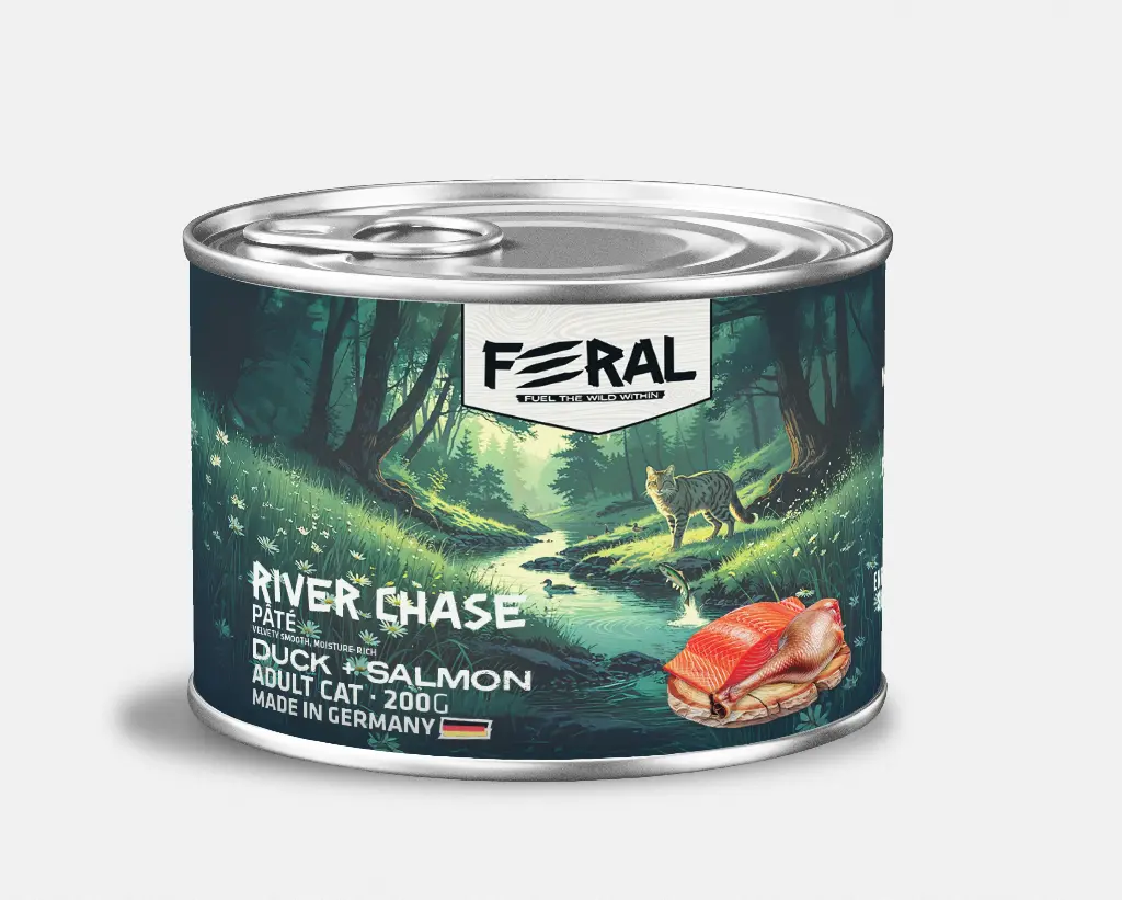 Feral Gato River Chase Pato y Salmon 200 gr