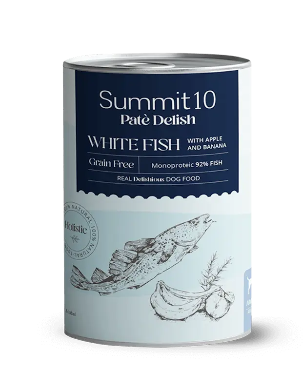 Pate Delish Summit10 Sabor Pescado Blanco 400gr