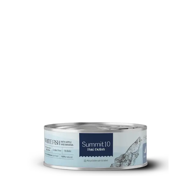 Pate Delish Gato Summit10 Sabor Pescado Blanco 85gr.