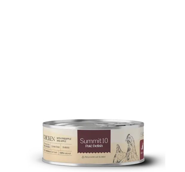 Pate Delish Gato Summit10 Sabor Pollo 85gr.